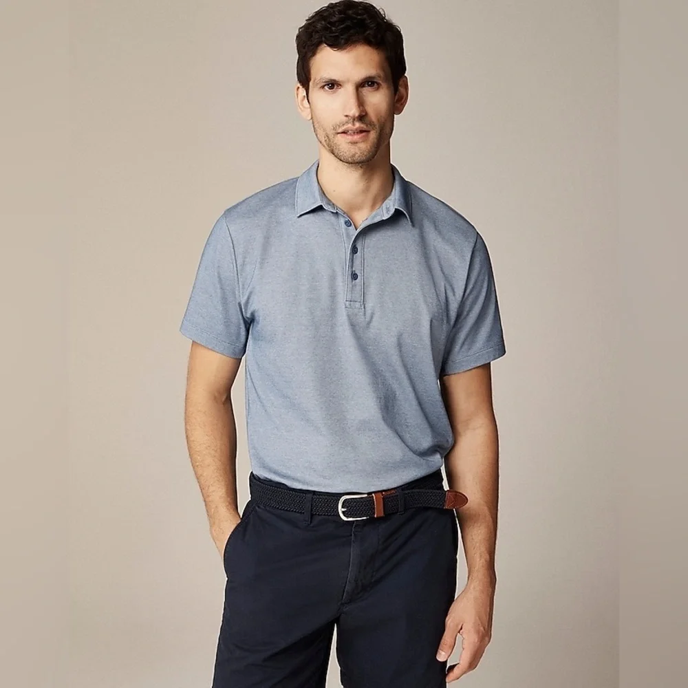 NWT J.Crew Performance polo shirt with COOLMAX® technology